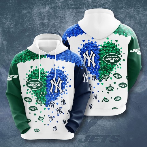 Get Ready for the Game with New York Jets Custom Sport All-Over Print Zip-Up Hoodie 3D