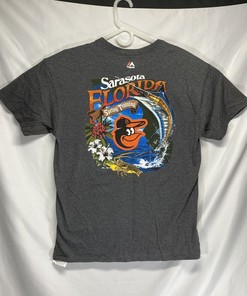 Get Your Baltimore Orioles Spring Training Gear with This Gray T-Shirt, Collegiate Shirts