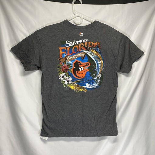 Get Your Baltimore Orioles Spring Training Gear with This Gray T-Shirt, Collegiate Shirts