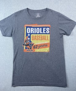 Get Your Baltimore Orioles T-Shirt in Black and Orange, NCAA Shirts Women