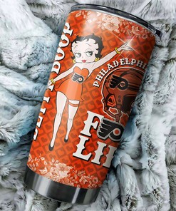 Get Your Betty Boop NHL Tumbler for Philadelphia Flyers Fans