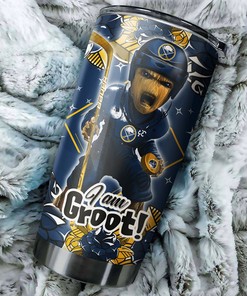 Get Your Buffalo Sabres I Am Groot NHL Tumbler Here!