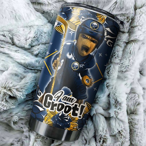 Get Your Buffalo Sabres I Am Groot NHL Tumbler Here!