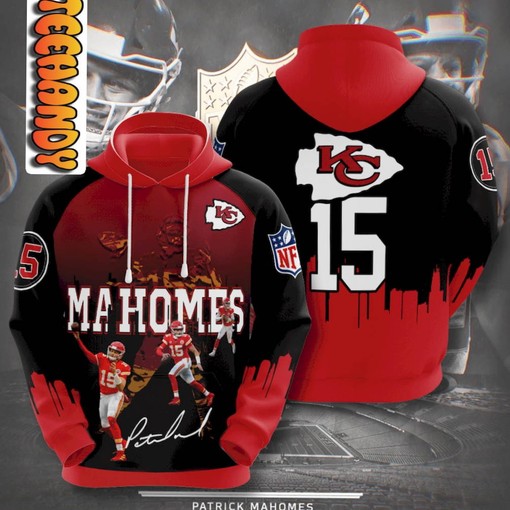 Get Your Game On with Patrick Mahomes II Kansas City All Over Print 3D Hoodie