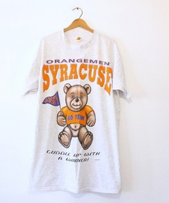Get Your Hands on the Limited Edition Syracuse University Orangemen Teddy Bear Night T-Shirt