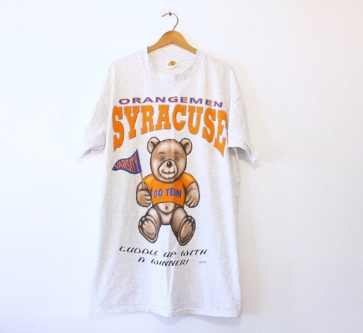Get Your Hands on the Limited Edition Syracuse University Orangemen Teddy Bear Night T-Shirt
