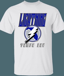 Get Your Hands on this Rare Tampa Bay Lightning Retro NHL T-Shirt Sweatshirt Hoodie National Hockey League Shirt
