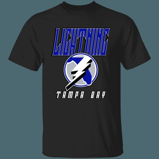 Get Your Hands on this Rare Tampa Bay Lightning Retro NHL T-Shirt Sweatshirt Hoodie National Hockey League Shirt - Image 2