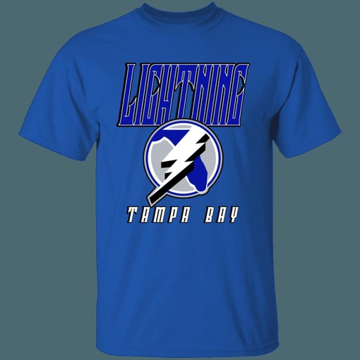 Get Your Hands on this Rare Tampa Bay Lightning Retro NHL T-Shirt Sweatshirt Hoodie National Hockey League Shirt - Image 4