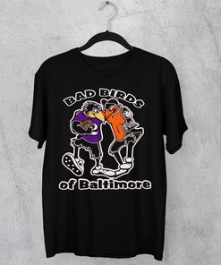 Get Your Must-Have Black Baltimore Orioles and Ravens T-Shirt Here, Retro NCAA Shirts