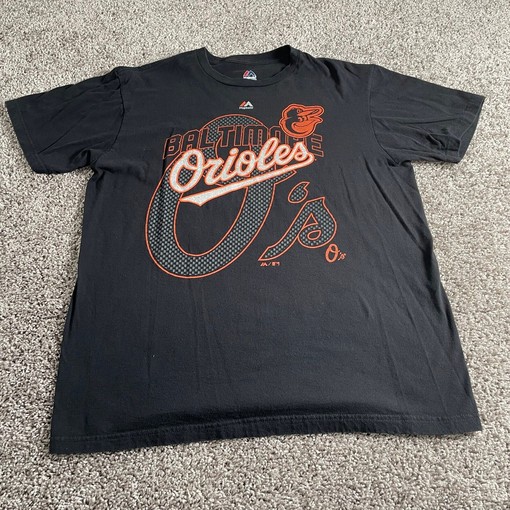 Get Your Official MLB Baltimore Orioles Majestic Short Sleeve Men's T-Shirt Here, State University Shirt