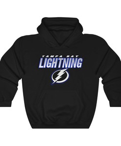 Get Yourself the Perfect Game Day Look with Tampa Bay Lightning BLACKOUT Retro NHL Unisex Hoodie Sweatshirt Sport Shirt