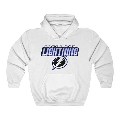 Get Yourself the Perfect Game Day Look with Tampa Bay Lightning BLACKOUT Retro NHL Unisex Hoodie Sweatshirt Sport Shirt - Image 2