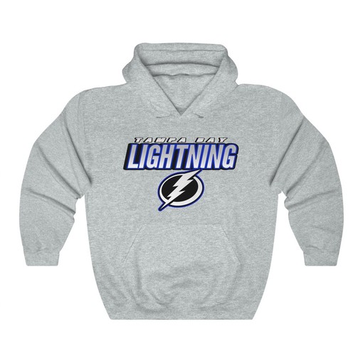 Get Yourself the Perfect Game Day Look with Tampa Bay Lightning BLACKOUT Retro NHL Unisex Hoodie Sweatshirt Sport Shirt - Image 4