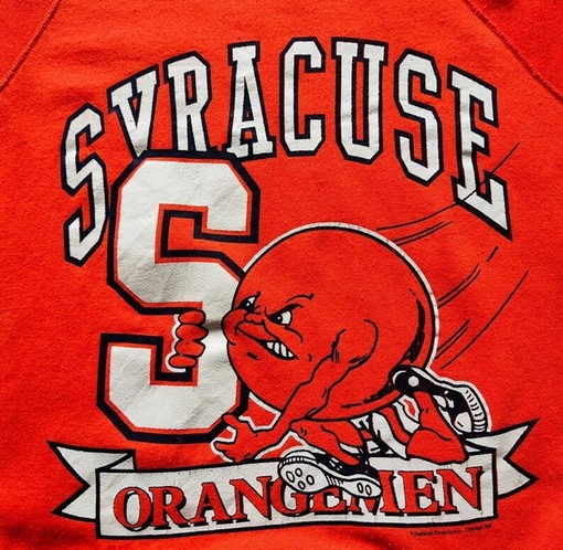 Get a Classic Syracuse University Orange Football Sweatshirt Featuring their Iconic Logo - Image 2