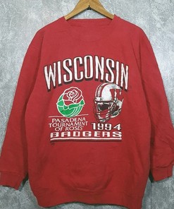Get a Vintage 1994 University of Wisconsin Badgers NCAA Fan Gift Sweatshirt