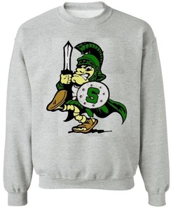 Get a Vintage 90s Michigan State Spartans Sweatshirt - NCAA Fan Gear