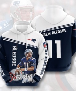 Get the Best of Both Worlds with Custom Sport All Over Print Hoodie 3D for New England Patriots Fans