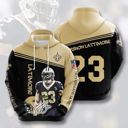 Get the Perfect Fan Gear with Saints Custom Sport All Over Print Hoodie 3D
