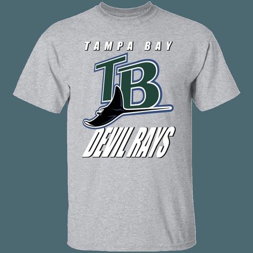 Get the Perfect Gift for Baseball Fans with Tampa Bay Devil Rays Retro MLB T-Shirt Sweatshirt Hoodie