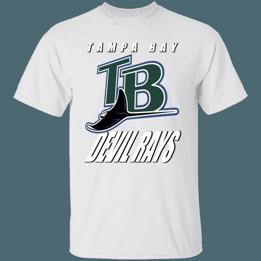 Get the Perfect Gift for Baseball Fans with Tampa Bay Devil Rays Retro MLB T-Shirt Sweatshirt Hoodie - Image 2