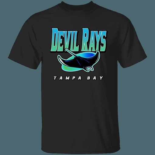 Get the Perfect Gift for Baseball Fans with Tampa Bay Devil Rays Vintage MLB T-Shirt Sweatshirt Hoodie - Image 2