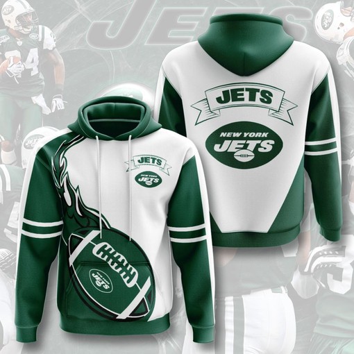 Get the Ultimate Sport Fan Hoodie with New York Jets Men's 3D All-Over Print Hoodie