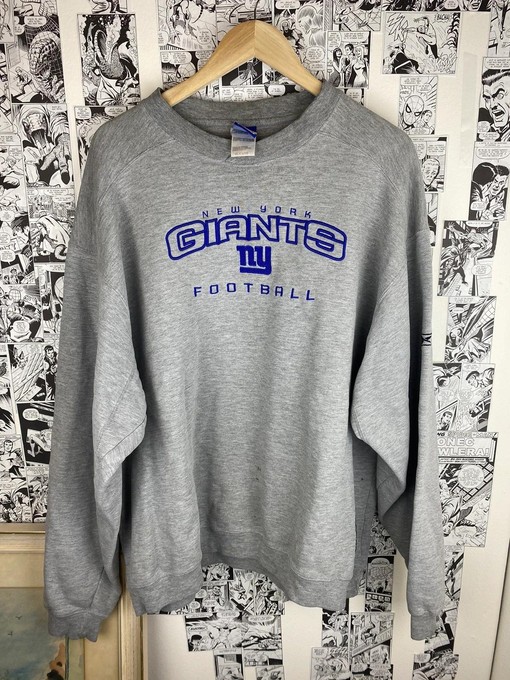 Giants New York Vintage Style 90s Sweatshirt T-shirt for NFL Fans