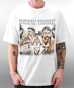 Gifts for Fans - Drew Timme No Soft Guys Signature T Shirt - Celebrate Gonzaga Bulldogs Basketball