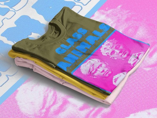 Glass Animals Alternative/Indie T-Shirt: Heat Waves and Dave Bayley Fan Tees, 90s Retro Style - Image 4