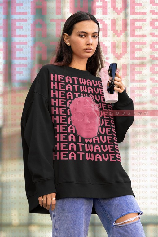 Glass Animals Heat Waves Sweater: Retro Style T-Shirts, Vintage Tees and Merch