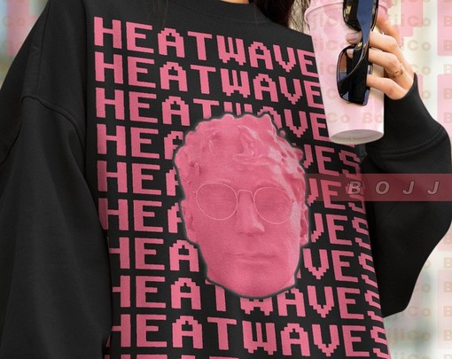Glass Animals Heat Waves Sweater: Retro Style T-Shirts, Vintage Tees and Merch - Image 4