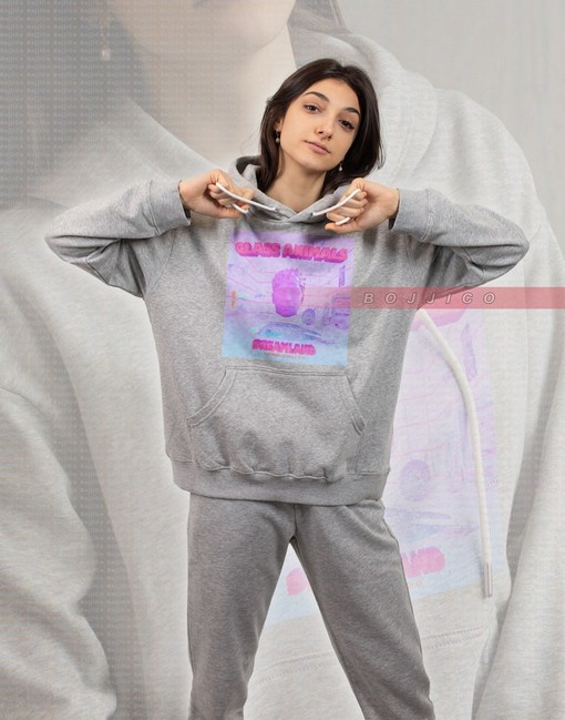 Glass Animals Merch Sweatshirt: Heat Waves Viral Album with 90s Retro Style - Image 2