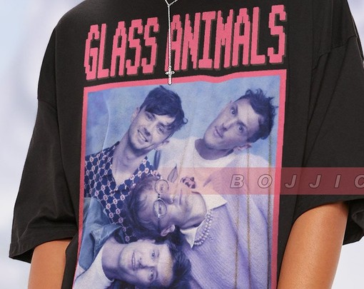 Glass Animals Merchandise Shirt: Heat Waves Album, Retro Style Tees, and Alternative/Indie Fan Merch - Image 2