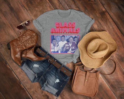 Glass Animals Retro Tee: Heat Waves Album, Alternative/Indie T-Shirts, and Dave Bayley Fan Merch - Image 3