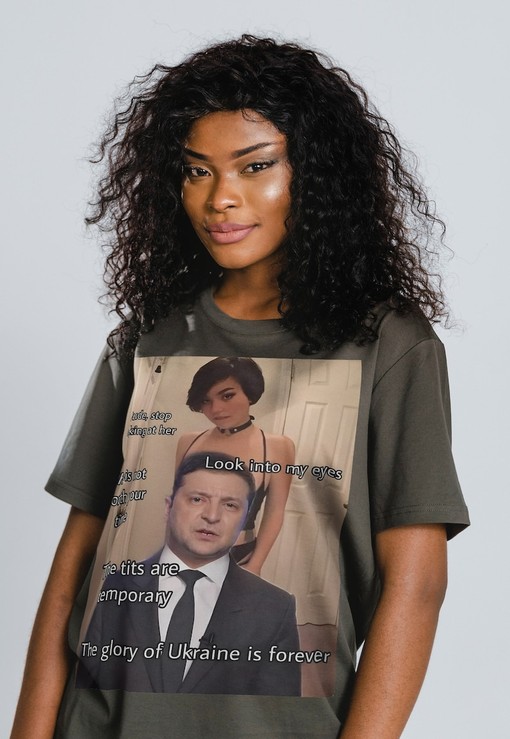 Glory of Ukraine Volodymyr Zelensky T-shirt, War and Peace Unisex Tee