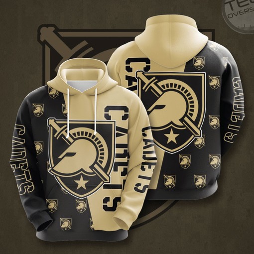 Go Army with Army Black Knights All Over Print Hoodie 3D, Perfect for College Sports Clothes