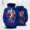 Go Buffalo Bills Football Custom All Over Print 3D Hoodie for Fans