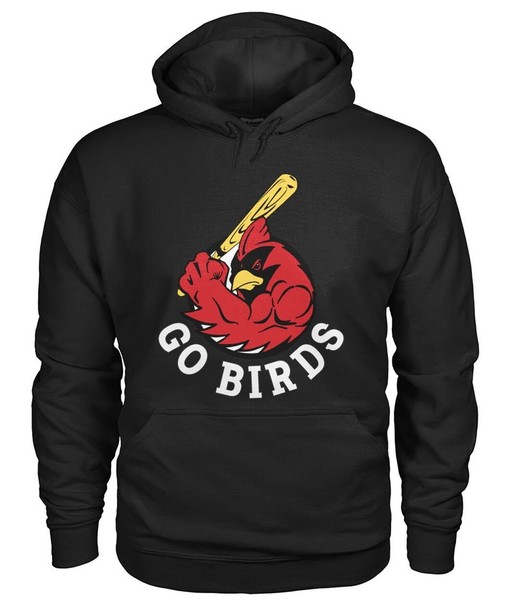 Go Cardinals Baseball Sweatshirt Hoodie with St. Louis Team Gifts - Image 3