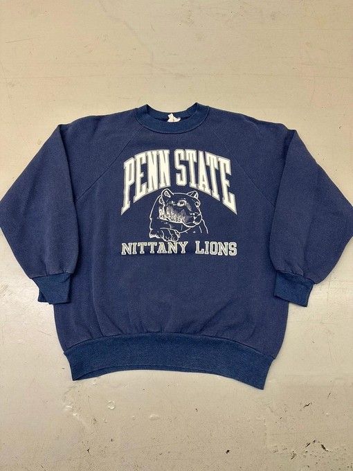Go Nittany Lions! Vintage Style 1980s Penn State Hoodie Sweatshirt and Crewneck Sweatshirt - Perfect for NCAA Shirts
