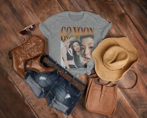 Go Yoon Jung Actress Rookie Cops Kdrama Unisex Tee, Korean Drama Go Yoon Jung Tee, Movie Shirts for Men - Image 3