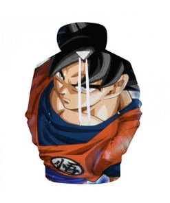Goku Dbz Dragon Ball Anime Hoodie - 3D All Over Print Design with Quotes