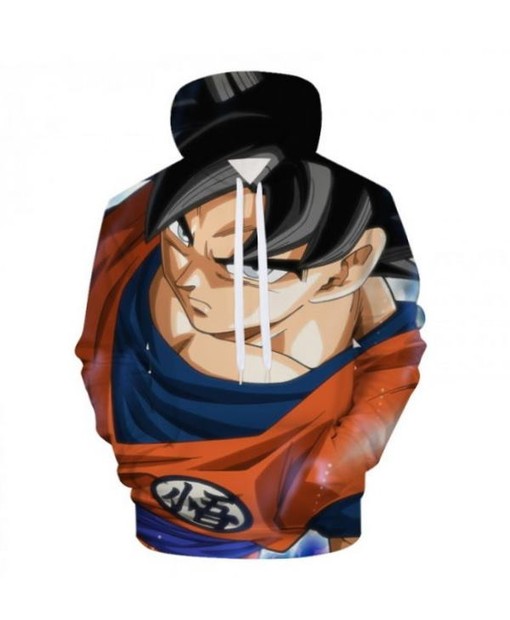 Goku Dbz Dragon Ball Anime Hoodie - 3D All Over Print Design with Quotes
