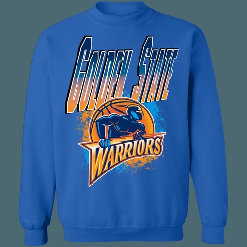 Golden State Warriors 2000s Vintage NBA Sweatshirt - NBA Shirts for Fans - Image 2