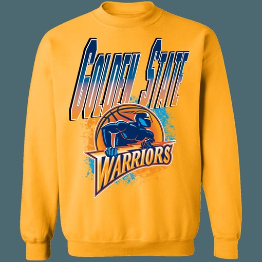 Golden State Warriors 2000s Vintage NBA Sweatshirt - NBA Shirts for Fans - Image 3