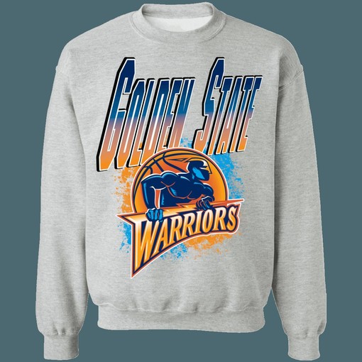 Golden State Warriors 2000s Vintage NBA Sweatshirt - NBA Shirts for Fans - Image 4