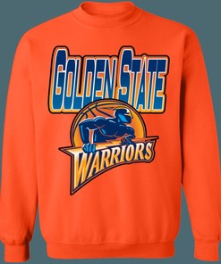 Golden State Warriors GRADIENT Retro NBA Sweatshirt - NBA Shirts for Men and Women