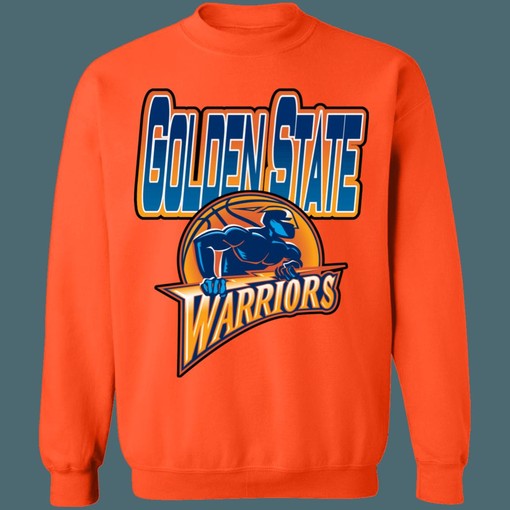 Golden State Warriors GRADIENT Retro NBA Sweatshirt - NBA Shirts for Men and Women