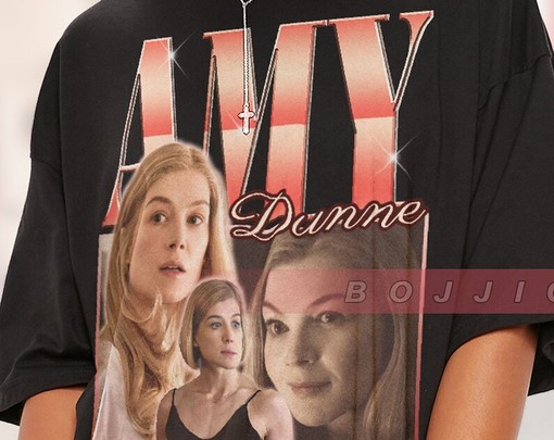 Gone Girl Amy Dunne Character Shirt - Amy Dunne Homage Tshirt - Minimalist Movie Shirt - Rosamund Pike Merch Gift - Image 2