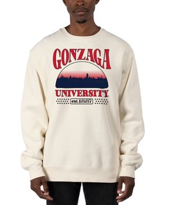 Gonzaga Bulldogs Antigua Women's Victory Crewneck Pullover Sweatshirt Black - Perfect for Female Gonzaga Bulldog Fans